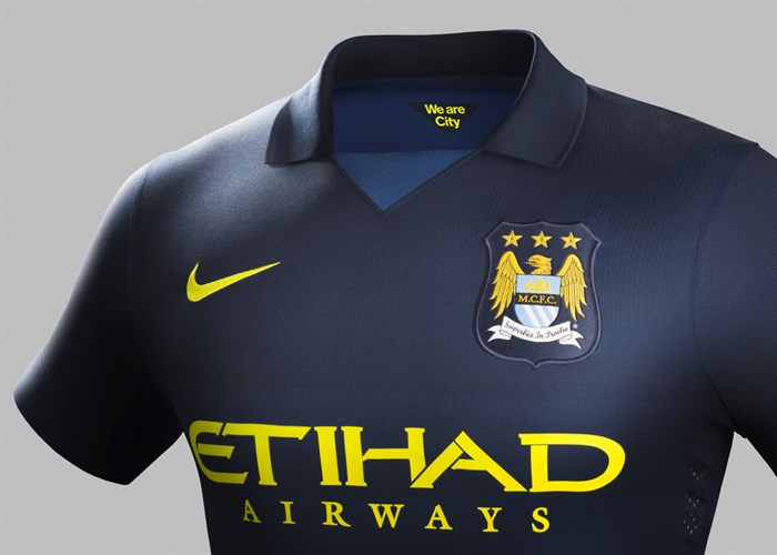 Manchester City Uitshirts 2014-2015