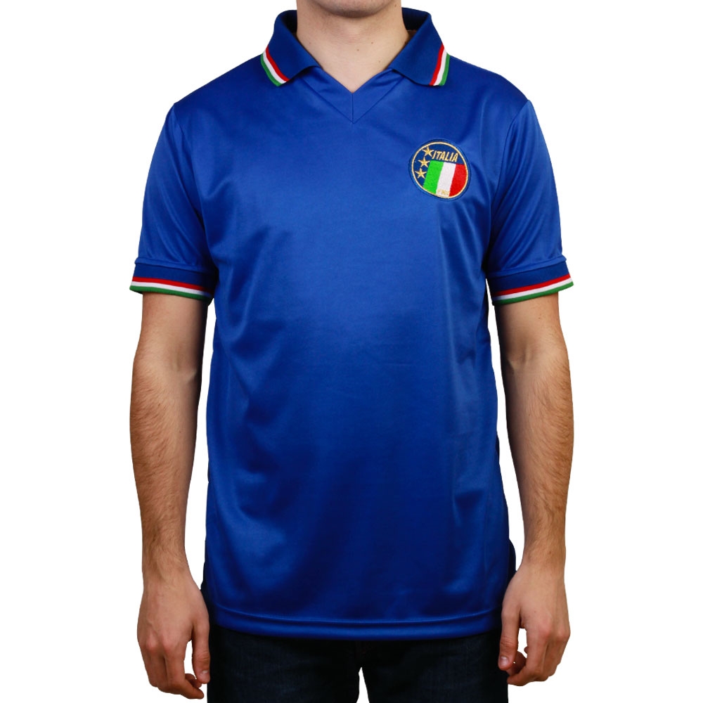 Maillots de foot vintage / rétro - The Football Market - T-shirt Italie supporter années 2010