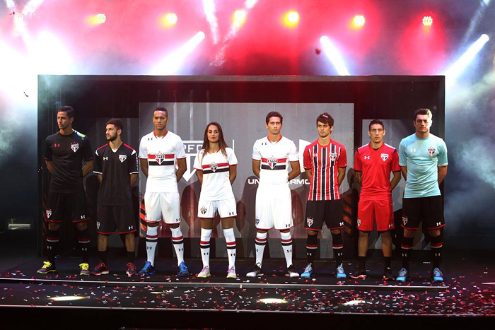 Maillots Sãoa Paulo Under Armour 2015