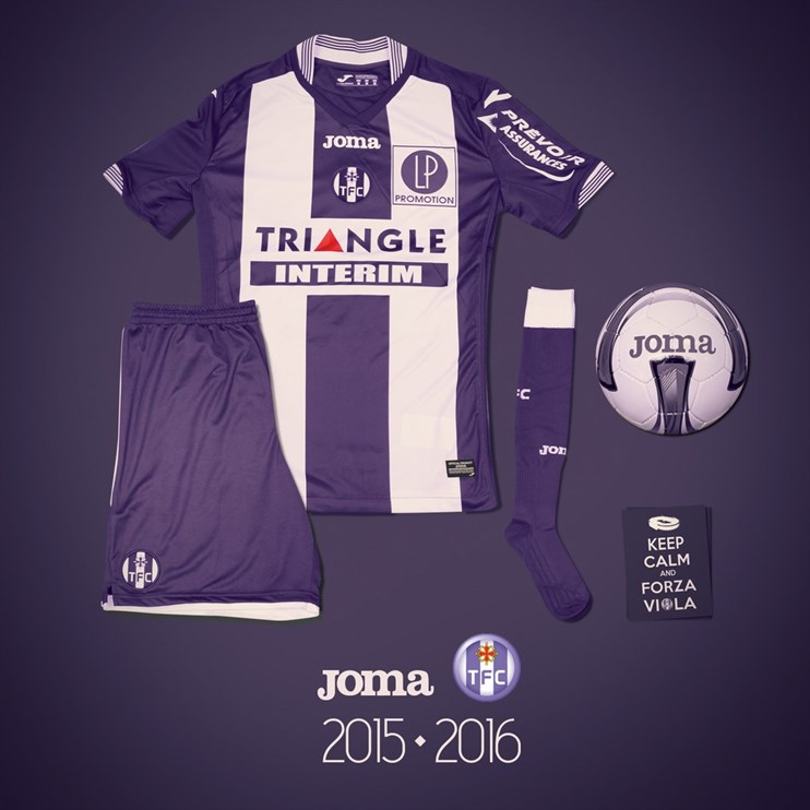 Maillot TFC Toulouse domicile 2015-2016 Joma