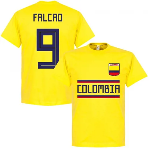Falcao Team T-Shirt Colombia - Jaune