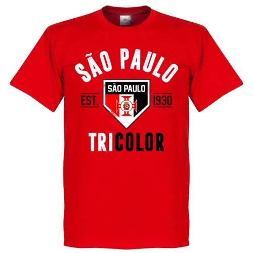 T-Shirt Sao Paulo EST 1930 - Rouge