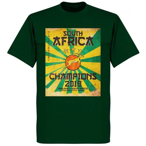 T-Shirt Rugby Afrique Du Sud World Cup 2019 - Vert