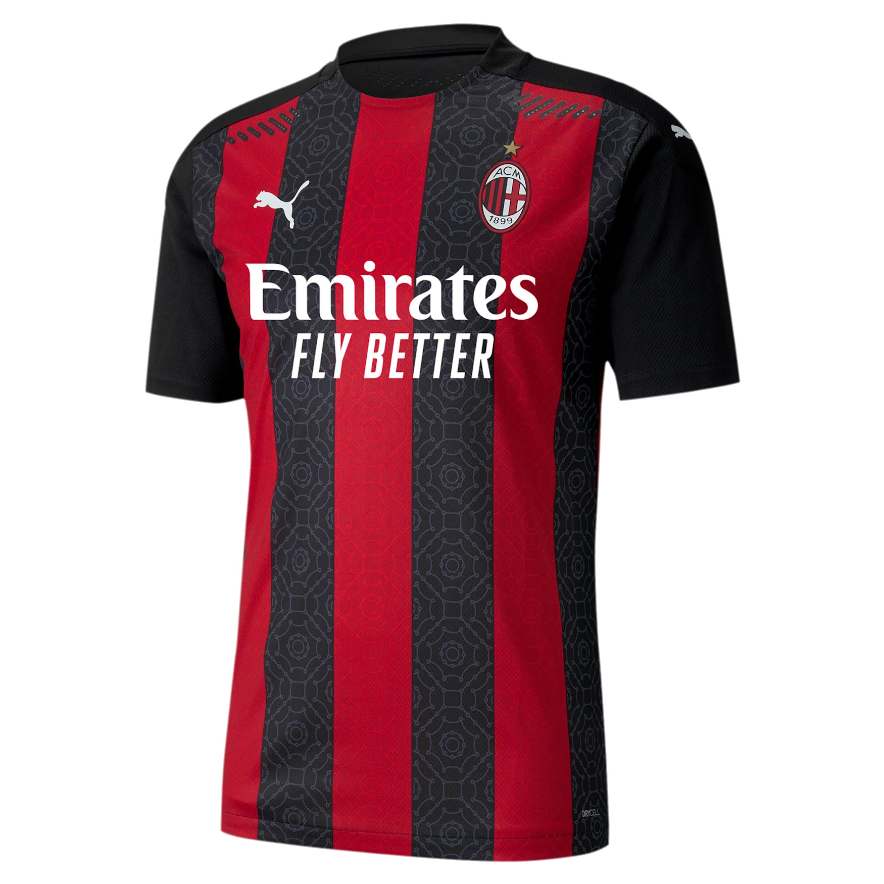 Milan AC domicile maillot AUTHENTIC evoKNIT