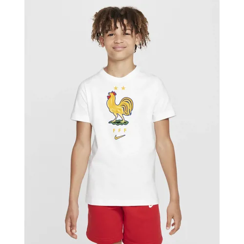 T-Shirt France 2024-2025 - Blanc - Enfant