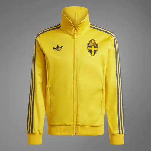 Veste d'entrainement adidas Originals Beckenbauer Suède - Jaune