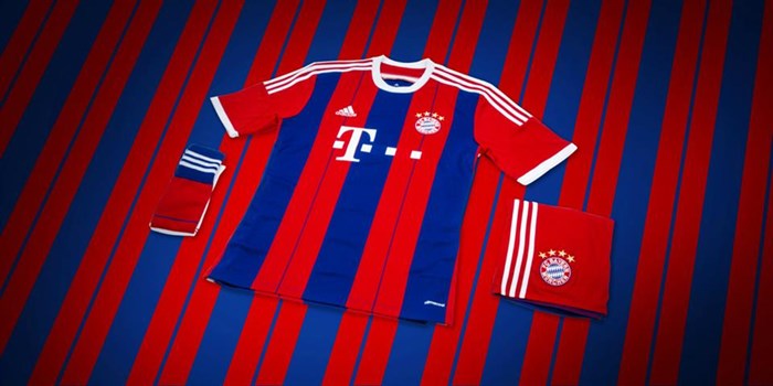 Bayern München Thuisshirt Detail 2014-2015