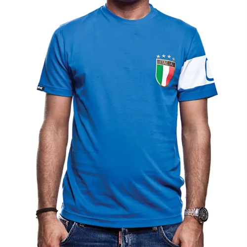 Copa Football Italie - T-shirt Il Capitano - Bleu