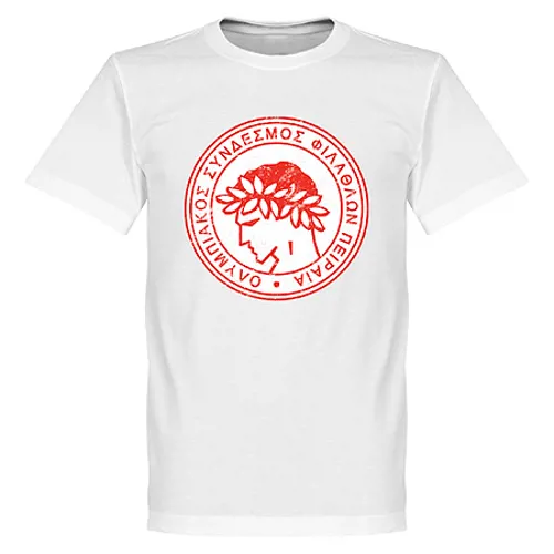 Logo T-Shirt Olympiakos - Blanc