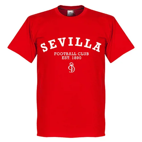 T-Shirt Seville Logo - Rouge 