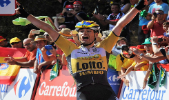 Lotto -jumbo -wielershirt -2015