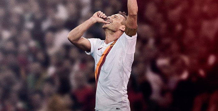 AS Roma Uitshirt 2014-2015 (2)