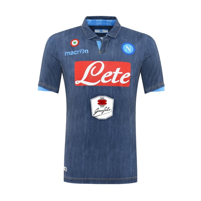 Napoli Uitshirt Denim 2014-2015