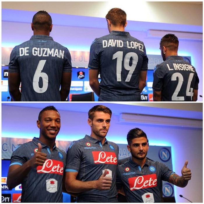 Napoli Uitshirt 2014-2015 Jeans