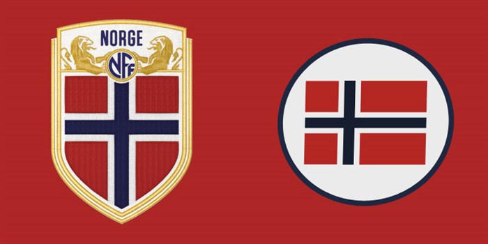Nouveau blason Norvège football