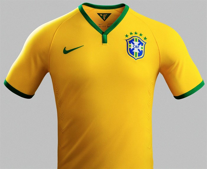 Brazilië WK Thuisshirt