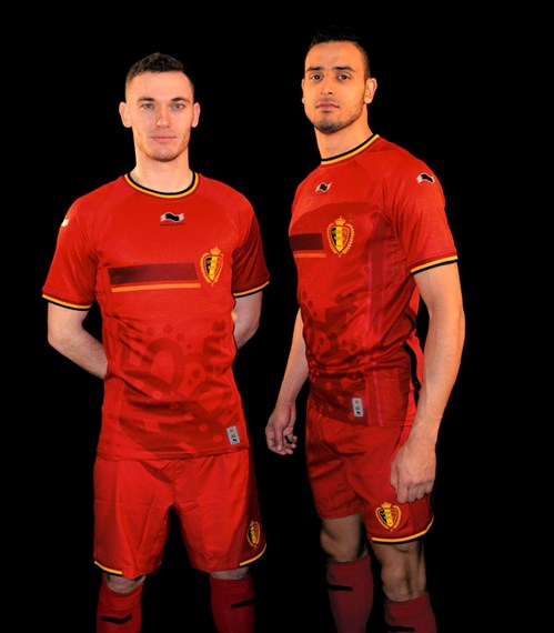 Maillot football Belgique 2014