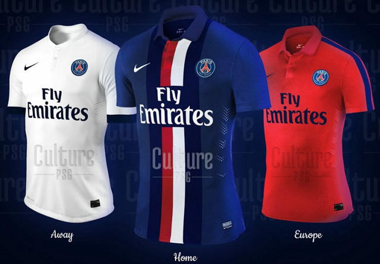 PSG Voetbalshirts 2014-2015