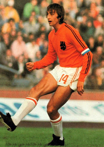 Johan Cruyff n°14 en 1974