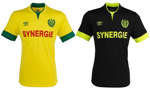 Maillots FC Nantes Umbro 2014-2015