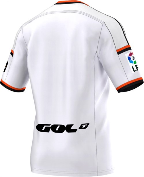 Maillot Valence 2014-15 dos