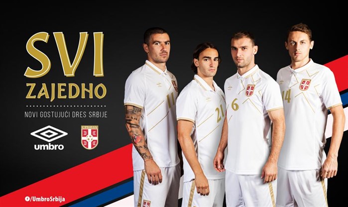 Maillot football Serbie 2014-2015