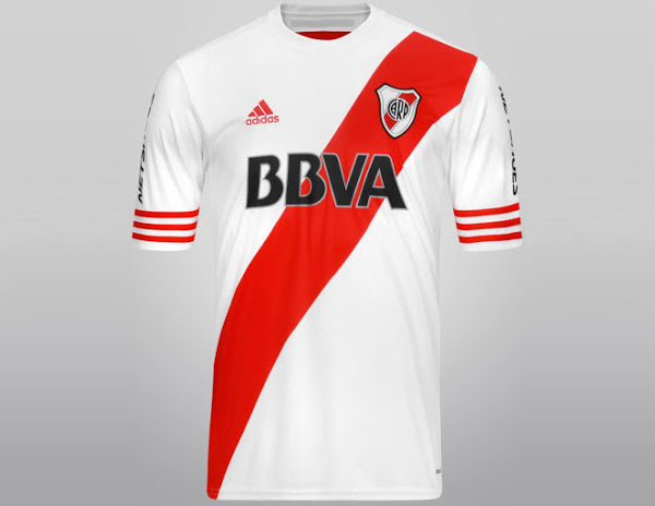 Maillot River Plate Adidas 2014-15