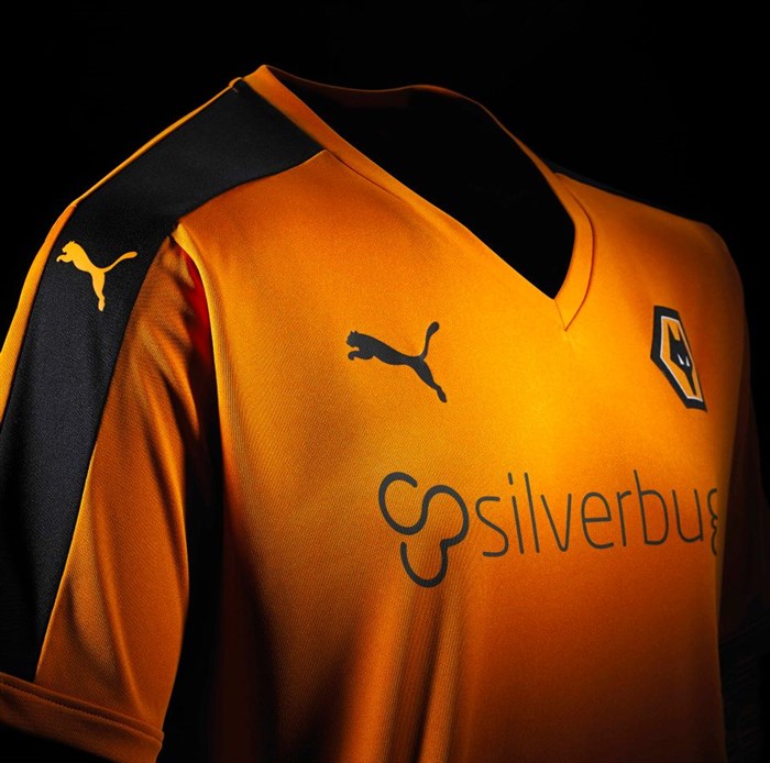 Maillot Wolverhampton 2015-2016 domicile côté droit