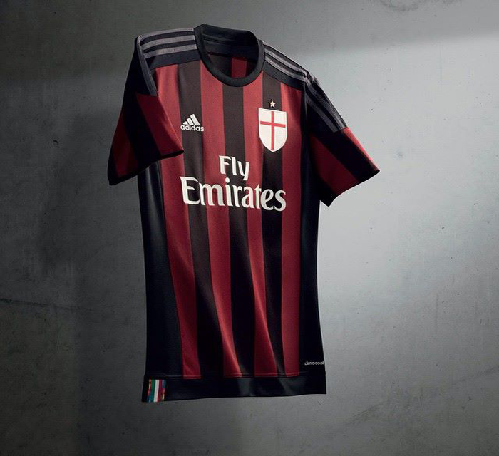 Maillot AC Milan 2015-2016 Adidas