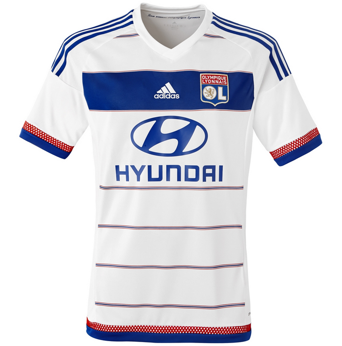 Maillot OL domicile 2015-2016