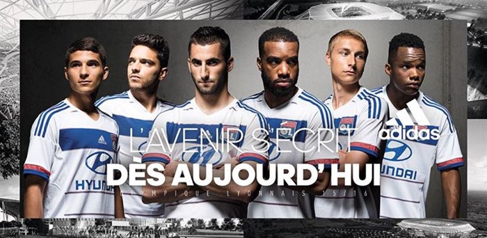 Maillot Lyon 2015-2016 domicile