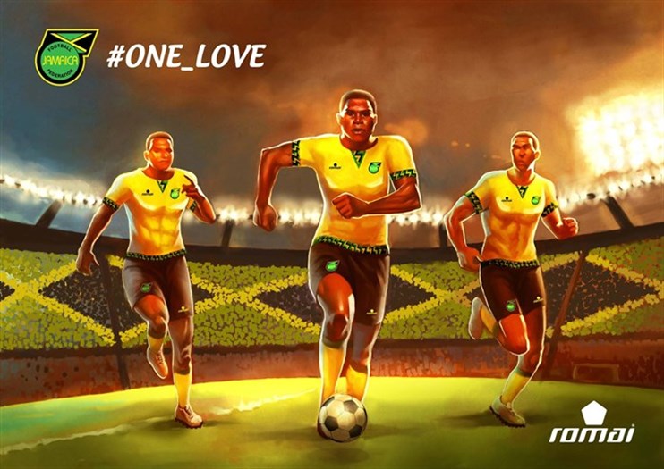 Maillot football Jamaïque Romai 2015-2016