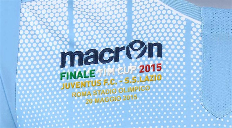 Maillot Lazio Coupe d'Italie 2015 Macron