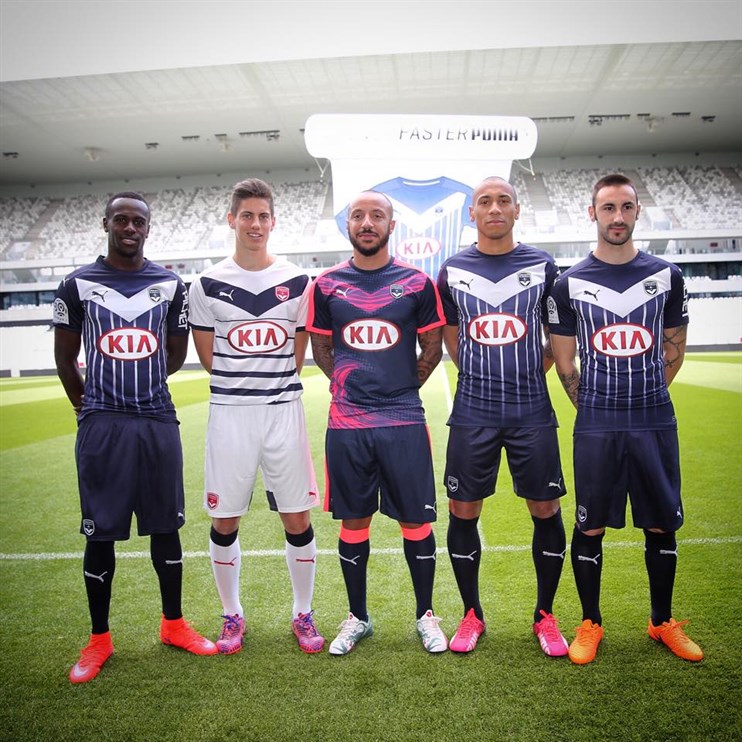 Maillot domicile extérieur third Bordeaux 2015-2016