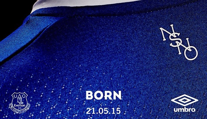 Maillot Everton 2015-2016 dos