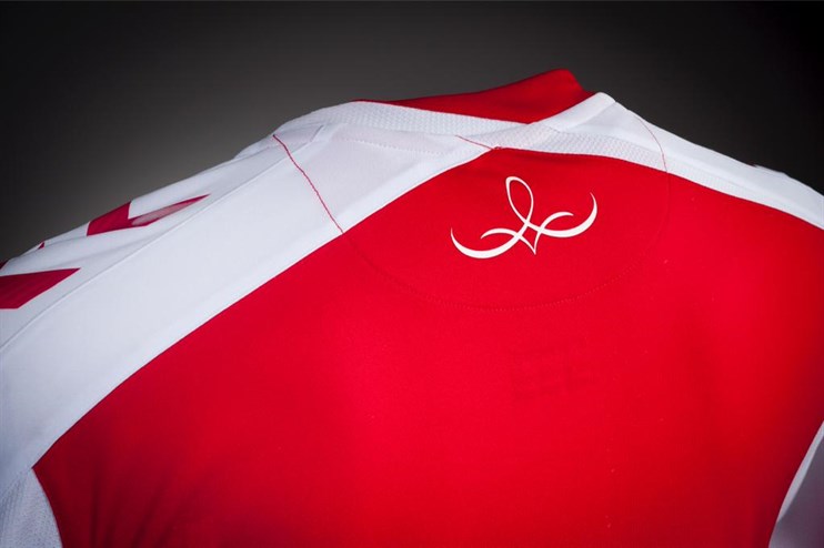 Maillot Reims 2015-2016 dos
