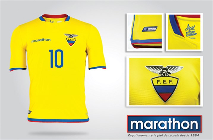 Maillot Equateur domicile 2015