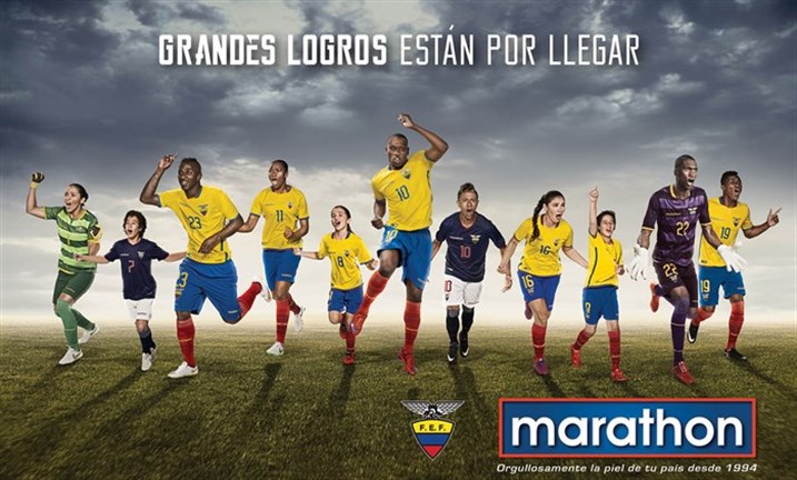 Maillots Equateur 2015 Marathon football