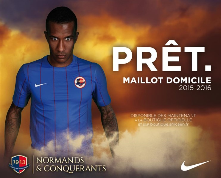 Maillot SM Caen domicile 2015-2016