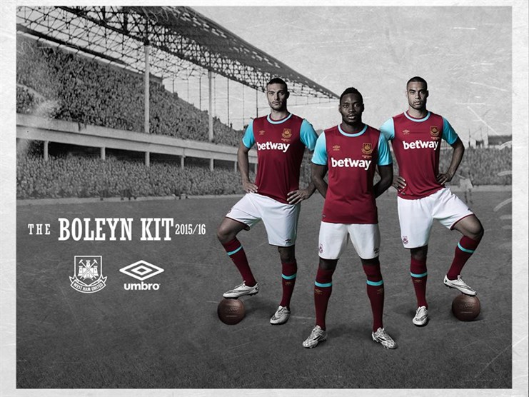 Maillot West Ham 2015-2016 Umbro (1)