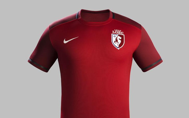 Maillot Lille OSC 2015-2016 domicile