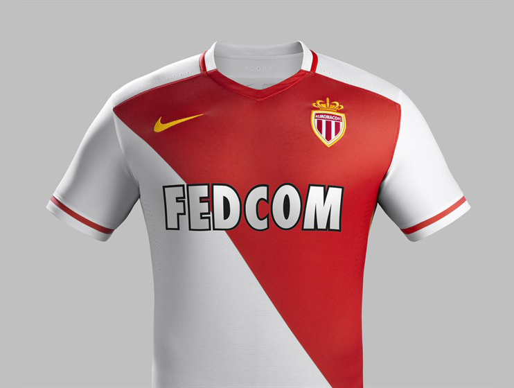 Maillot AS Monaco domicile 2015-2016