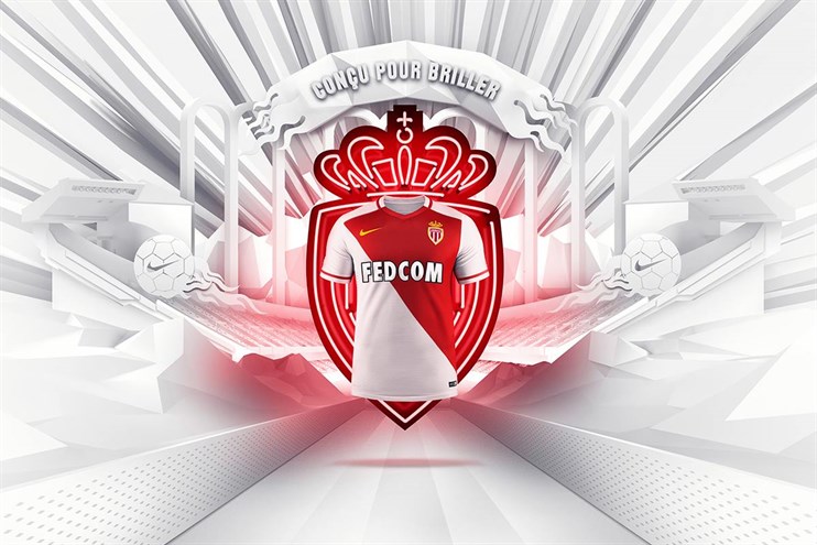 Maillot AS Monaco 2015-2016 Nike