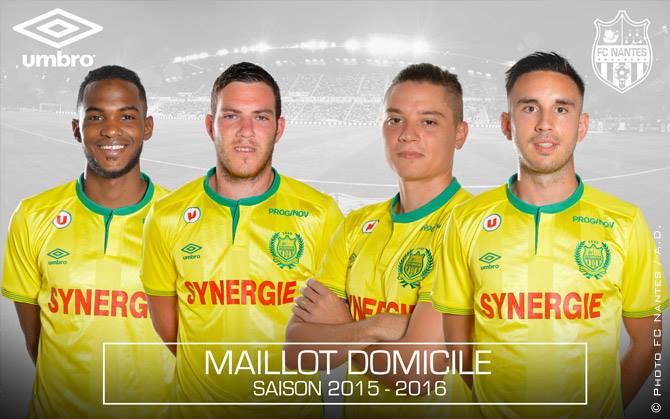 Maillot FCN Nantes 2015-2016