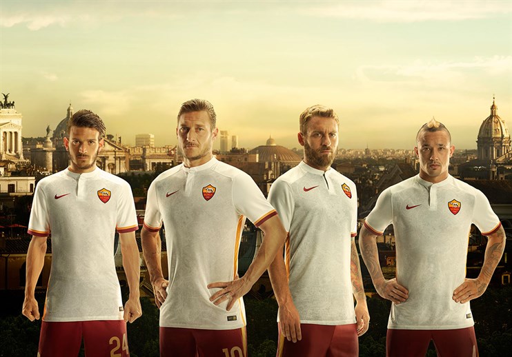 Maillot Roma extérieur 2015-2016 Nike