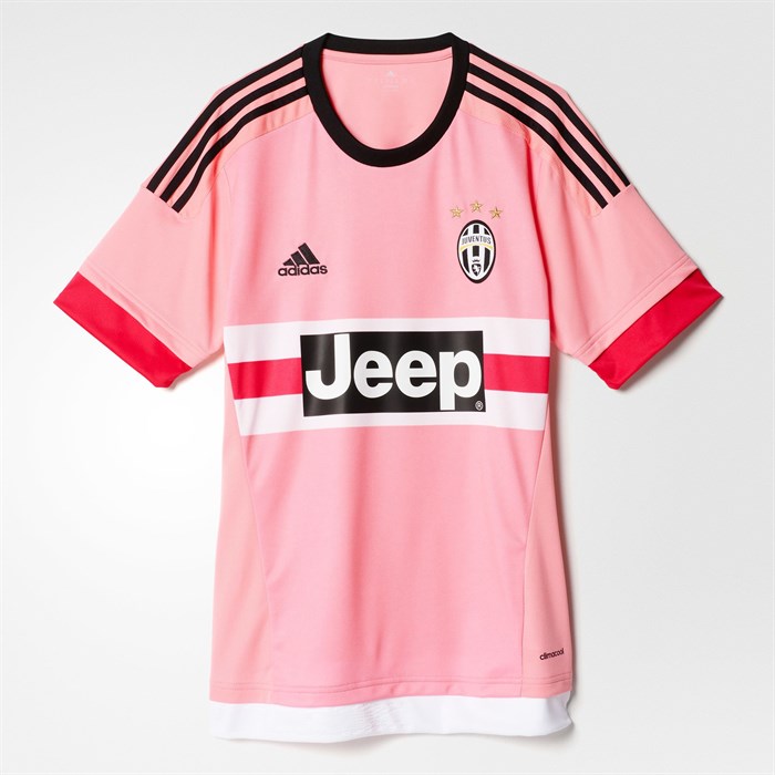 Maillot Juventus extérieur 2015-2016 rose