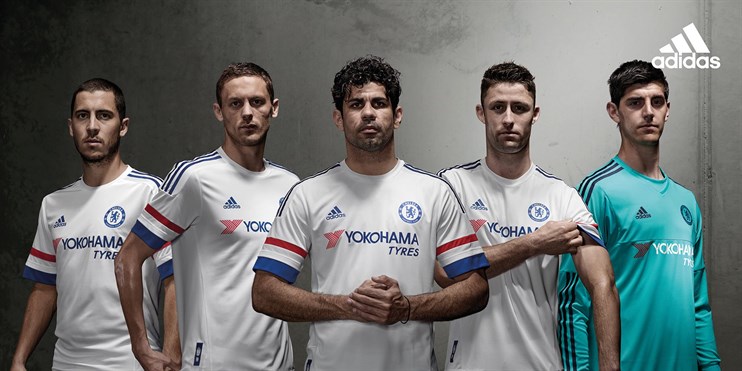 Maillot Chelsea extérieur 2015-16 Adidas