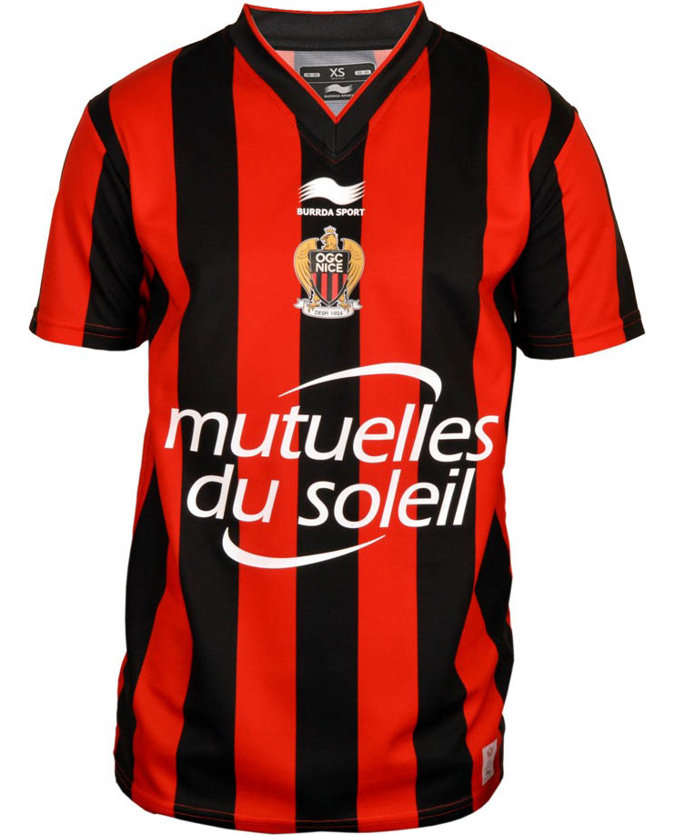 Maillot OGC Nice 2015-2016 domicile