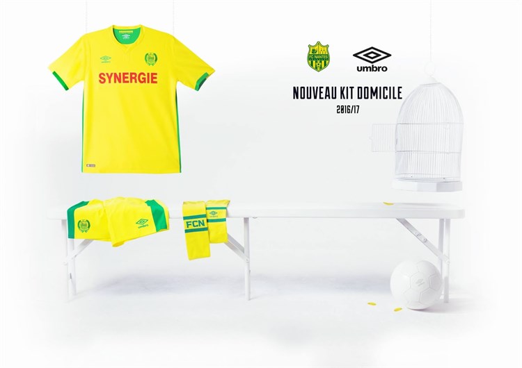 Maillot FC Nantes 2016-2017 Umbro