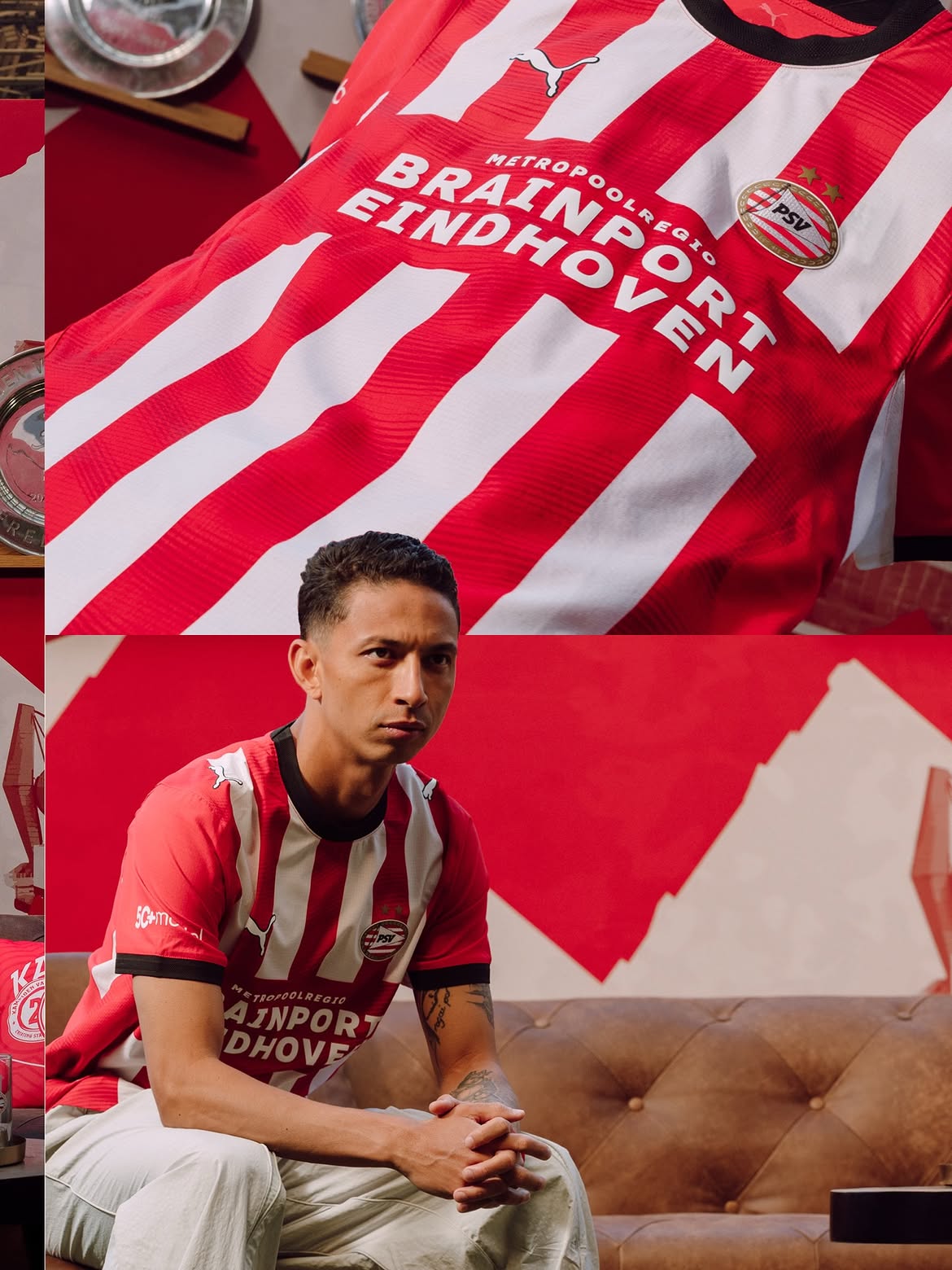 Le maillot domicile du PSV 2026-2027 mise sur un design traditionnel